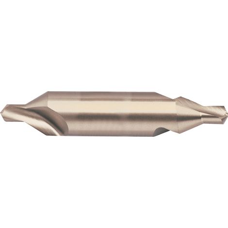 TECWERK Zentrierbohrer DIN 333 Form A D.1,6mm HSS TiN re.TECWERK