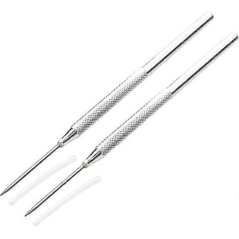 Outils à aiguilles pour pâte à modeler (lot de 2), outils de détail pour céramique, outils de modelage professionnels pour la sculpture et la pâte à modeler. (1/5)