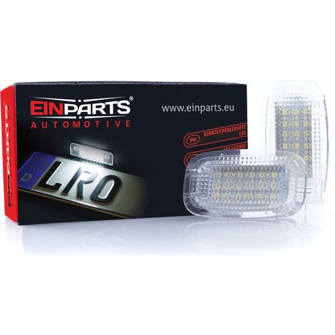 Luz interior LED para el espacio de los pies en el maletero, luz blanca fría de 6000 K para Mercedes W169, W245, W204, W216, W212, W463 y W164. (1/5)