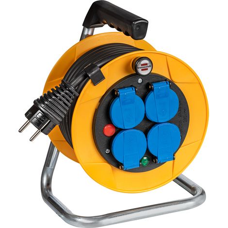 BRENNENSTUHL Baby Pro Cable Reel - IP44 - 10m - H07RN-F 3G1.5 - 1079281