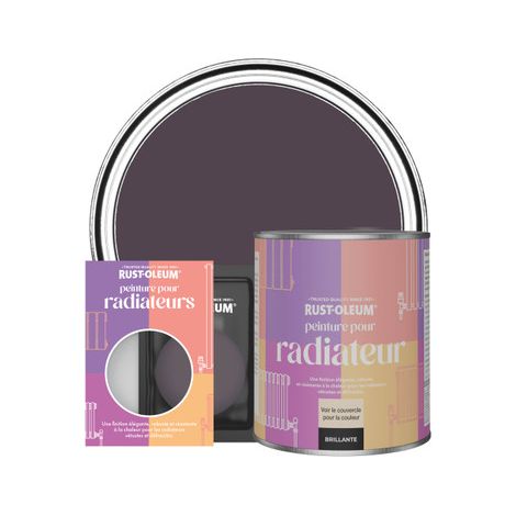 Peinture pour Radiateur, Finition Brillante - Jus de raisin (1/3)