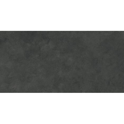 Carrelage effet Béton Gris Charbon 120x60x0,9 cm Mat Stavira - Sol et mur intérieur (vendu par carton de 1,44 m²) - RO'MA CARRELAGE