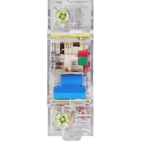 Transparenter, hochempfindlicher 1-poliger ABS-Leistungsschalter 230 V 400 V 80 A elektrischer Schutz (1/5)
