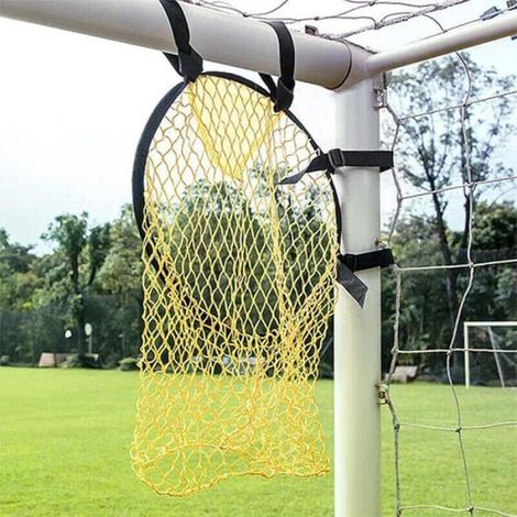 Cible Football - Anneau 45 cm - Profondeur 60 cm - Filet Polyester - Pour Entraînement Précision Tir - 1 Pièce (1/5)