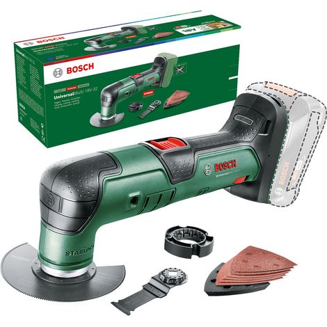 Bosch Cordless 18v Starlock Multi Tool Multifunction UniversalMulti 18V-32 + ACC