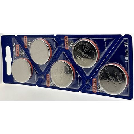 Pack de 5 piles muRata pour MAXELL CR2430 (1/2)