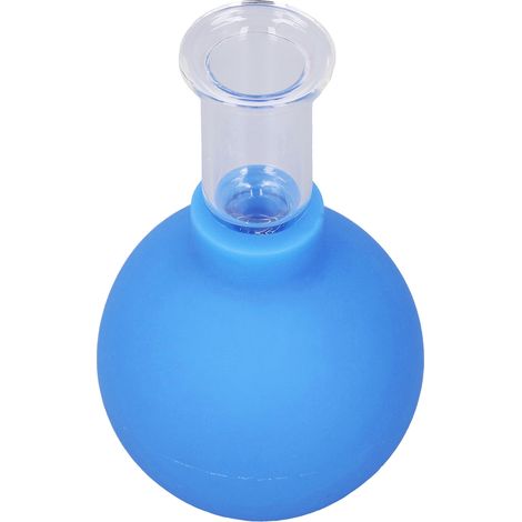 Ventouses de massage facial en silicone, ventouses à vide douces pour peau sensible, soins de beauté, bleu n°2 (1/5)
