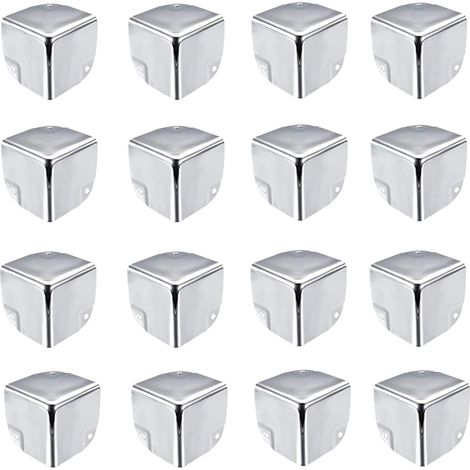 Équerres de protection d'angle Protecteur d'angle de boîte à bijoux en bois Utilisé pour la boîte d'emballage le support de coffre (1/5)