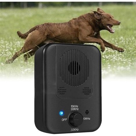 Dissuasif anti-aboiement pour chien Répulsif ultrasonique Trompette Extérieur Anti-bruit Anti-aboiement Dispositif de [223] (1/4)
