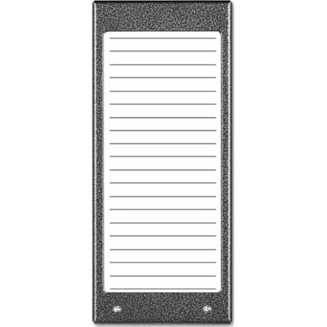 ACO CDN-17N ST (O) Panel de lista de inquilinos iluminado (aprox. 17 entradas)
