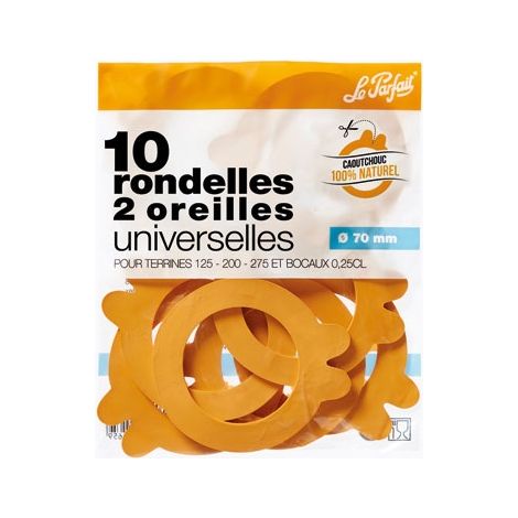 Rondelles Le Parfait Super 70mm étanchéité Bocaux Le Parfait 70mm - Le Parfait