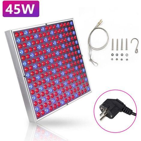 EINFEBEN 45W Grow Light, LED Horticultural Lamp with IR Infrared, Full Spectrum Plant Light Like Sunlight for Indoor Plants, Growth and Flowering, High (1/4)