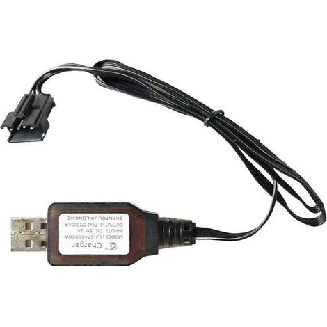 Chargeur inversé SM4P 7,4 V, câble de charge USB pour batterie lithium 4 broches (1/4)