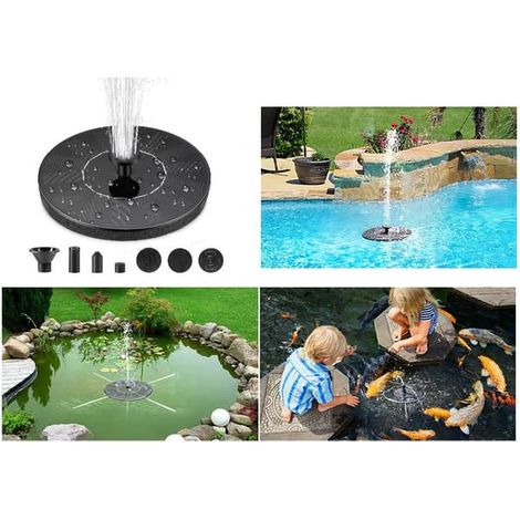 Fontaine solaire / Pompe à eau / Pompe à eau noire (1/5)