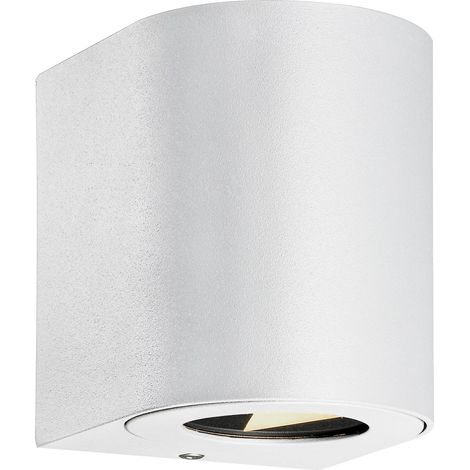 Applique murale CANTO 2 Aluminium Blanc, H.10.4 - IP44 - LED Module /Nordlux Extérieur (1/5)