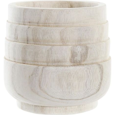 Maceta - DKD Home Decor - Estándar - Marrón - 17x17x16 cm - Interior (1/3)