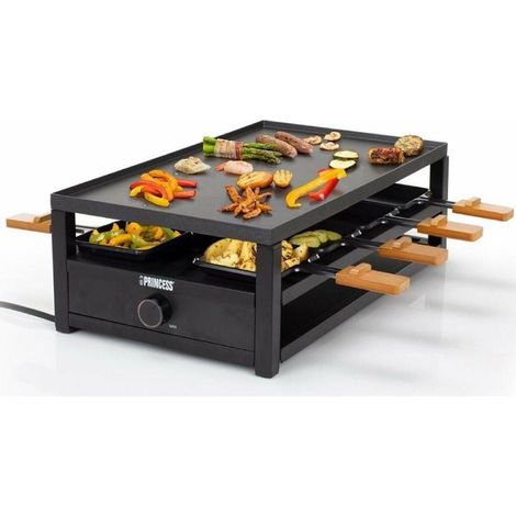 Raclette 162655 raclette de acero negro para 8 personas (1/5)