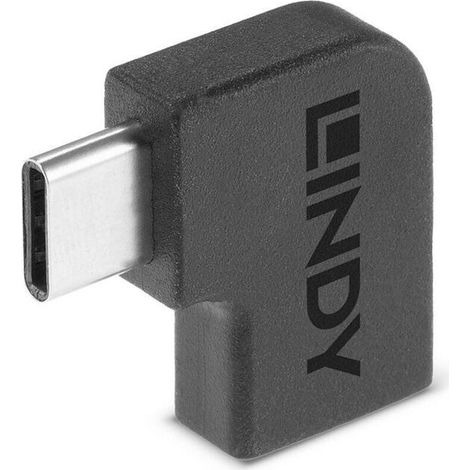 Lindy 41894 cambiador de género para cable USB 3.2 Type C Negro (1/4)