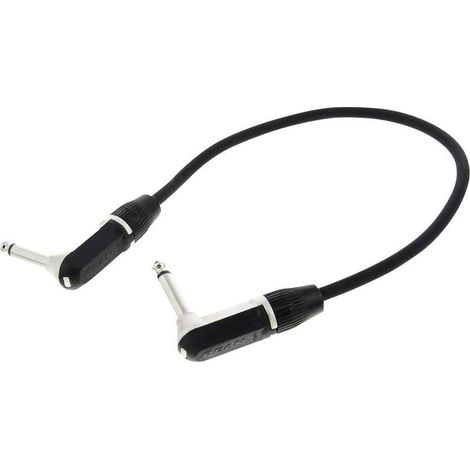 Cordon Jack [1x Jack mâle 6.35 mm - 1x Jack mâle 6.35 mm] Cordial CFI 1,5 RR noir 1.50 m