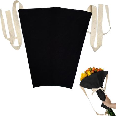 bouquet de fleurs réutilisable avec poignée portable pour