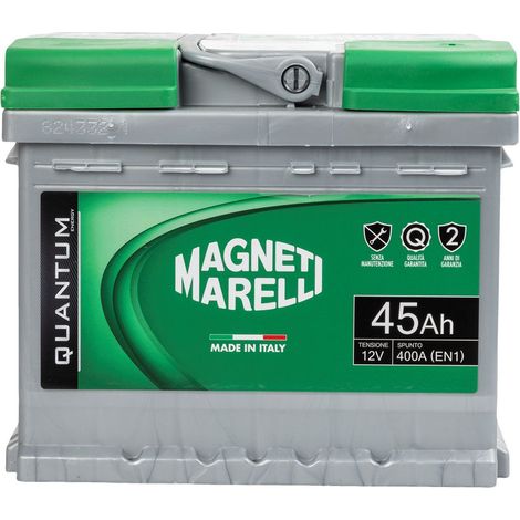 Magneti Marelli Batteria per auto 45AH 12V 360A EN1 per cassetta L1B