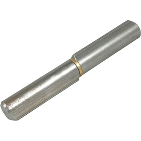 Charnière 80 mm Profil de chute en acier goupille fixe soudable (1/2)