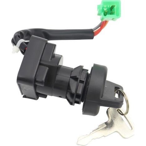 Lot de 2 contacteur/verrou d'allumage compatible Arctic Cat 500, références 3430-013/3409-003, remplacement ATV (1/2)