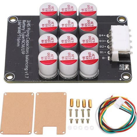 Battery Active Equalizer 3S 4S 5A Balancer Energy Transfer Board 1.8V‑4.5V for Protection (1/5)
