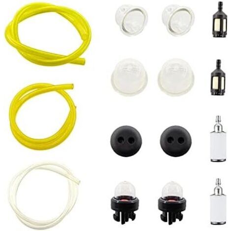 Kit de tuyau de carburant en 3 parties (convient aux tronçonneuses et aux débroussailleuses, 2 mm/2,5 mm/3 mm) (1/5)