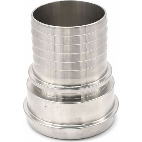 Raccord alimentaire femelle avec douille DIN inox 316 DN50