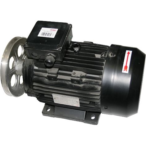 D-Motor 4 kW mit KR-Scheibe Ø 180/28 mm
