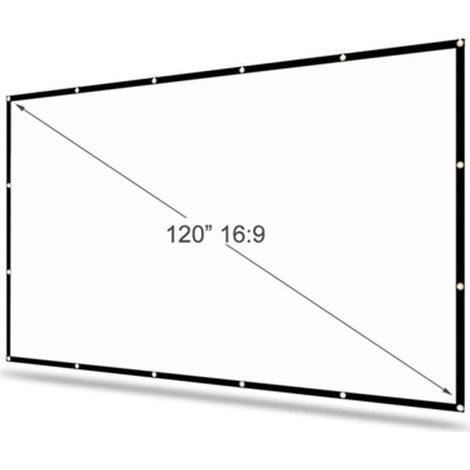 iggual ECO-COST 120" Tela de proyector plegable 16:9 blanco (1/2)