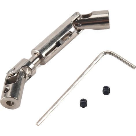 Arbre de transmission CVD en métal pour WPL D12 C24 C34 B14 B24 B16 B36 MN D90 MN99S - Pièces de rechange pour voitures RC HengLong (1/5)