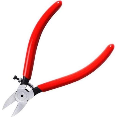 Jeu de pinces multifonctions, 9,3cm, rouge, pour électricité (1/5)