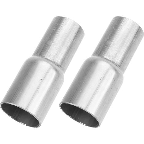 Raccord réducteur d'échappement 1,25 à 1,5 pouces en acier inoxydable pour pot d'échappement automobile, adaptateur de tuyau double (1/5)