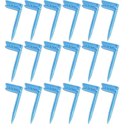 18 clip per teli da spiaggia, clip per materassini da campeggio e clip in plastica per coperte da picnic.