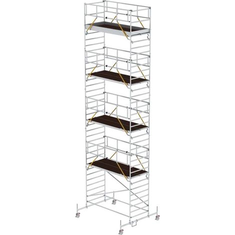 MUNK Rollgerüst SG mit Doppelplattform 1,35x3,00m Plattform 11,70m AH