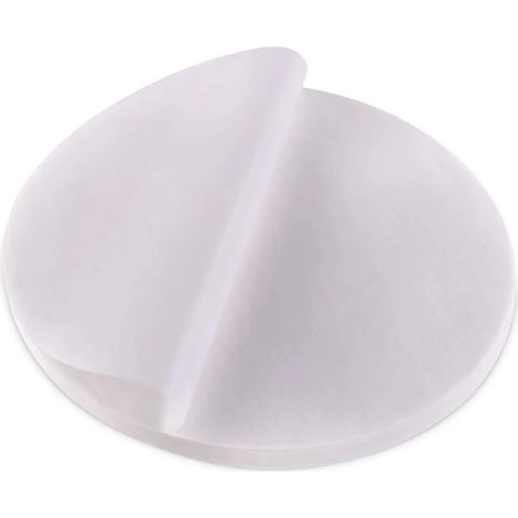 Papier sulfurisé antiadhésif rond 12 cm diamètre, 500 feuilles pour presse à hamburgers, moule à galettes, papier ciré pour steaks hachés et boulettes de viande (1/4)