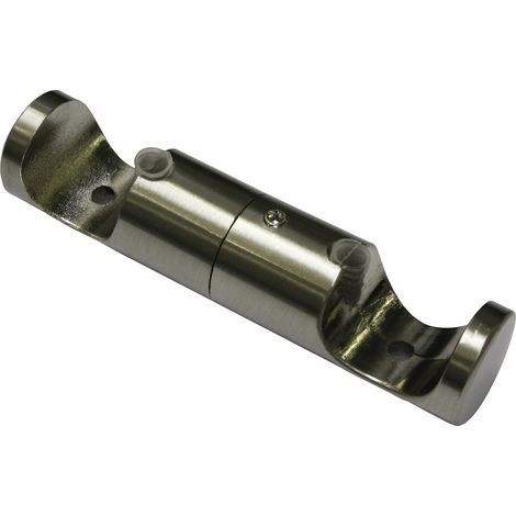 Gardinia Deckenträger Adapter Chicago edelstahl, 5,5 cm, Ø 20 mm Gardinenstangen & Zubehör (1/3)