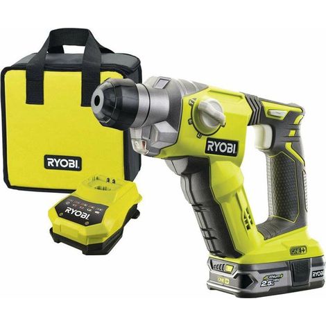 MARTILLO DEMOLEDOR SDS-PLUS SIN CABLE 'R18SDS-125S' RYOBI 18V