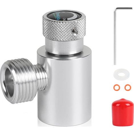 Adattatore Sodasteam TR21-4 a W21.8-14 per bombola di CO2 o acquario, accessori per macchine per bibite gassate con guarnizioni di ricambio. (1/5)