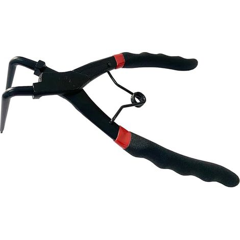 Circlip Pliers 190mm Long Nose Pliers 90° Bent Nose Internal Main Cylinder for Interior Circlips Truck Motorcycle Car (1/4)