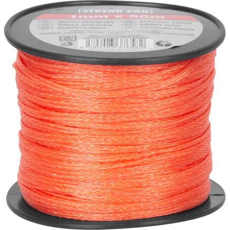 Bindfaden Strend Pro orange, 1 mm, L-50 m, Maurer