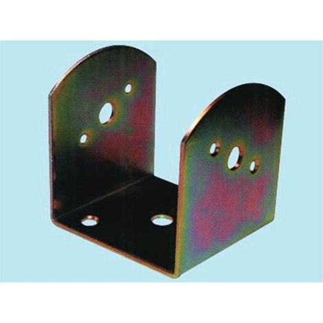 Piastre Staffe montaggio travi Art. 837 - mm.: 45x70xH90 - spes. 3 mm. 12 Pz (1/3)