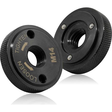 M14 Black Quick Release Nut for Angle Grinder - Suitable for Angle Grinder like M14, etc (1/5)