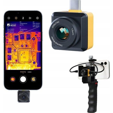Seek Thermal Thermal Master T2S Pro telecamera termica nera