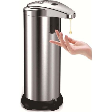 Distributeur De Savon Automatique Sans Contact Avec Capteur Infrarouge Et Base Étanche (1/4)