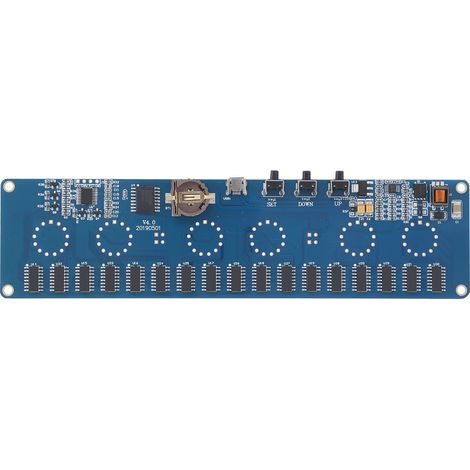 Selbstbau-Modul für eine 24-Stunden-Digitaluhr mit Leuchtröhre, elektronischer Anzeigetafel und 5V-USB-Netzteil