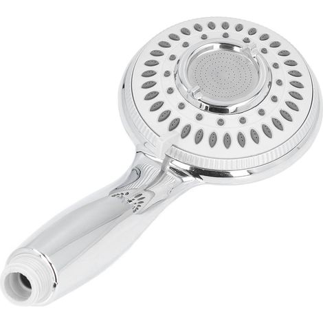 Handbrausekopf aus G1/2-Kunststoff, kalkabweisend, wassersparend, 4 Strahlarten (1/5)