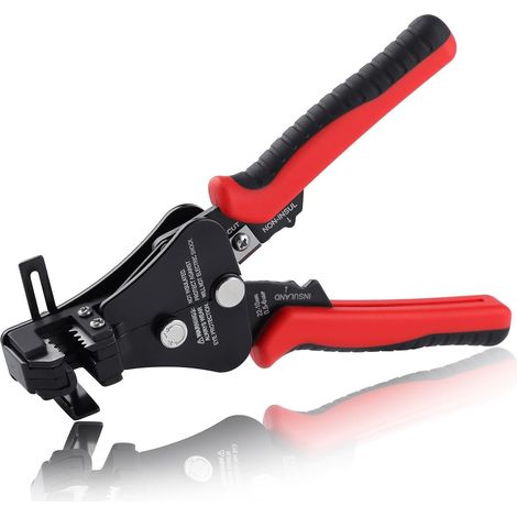 Pince à dénuder automatique 3 en 1 - Outil de sertissage universel portable - 10-22 AWG - Outil de sertissage pour câble, électricien, fil de cuivre (1/5)